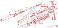 GETRIEBE, SERVOLENKUNG für Honda CIVIC LX 4 Türen 5 gang-Schaltgetriebe 1991