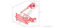 KLIMAANLAGE (SATZ) für Honda CIVIC LX 4 Türen 5 gang-Schaltgetriebe 1991