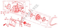 KOMPRESSOR(MATSUSHITA) für Honda CIVIC LX 4 Türen 5 gang-Schaltgetriebe 1988