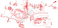 DROSSELKLAPPENGEHAEUSE für Honda ACCORD EX 4 Türen 5 gang-Schaltgetriebe 1991