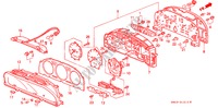 MESSGERAET BAUTEILE(NS) für Honda ACCORD EX 4 Türen 5 gang-Schaltgetriebe 1991