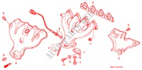 AUSPUFFKRUEMMER(1) für Honda CIVIC LX 4 Türen 5 gang-Schaltgetriebe 1994