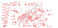 KABELBAUM für Honda CIVIC LX 4 Türen 5 gang-Schaltgetriebe 1994