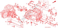GETRIEBEGEHAEUSE für Honda ACCORD COUPE SPECIAL EDITION 2 Türen 4 gang automatikgetriebe 1997