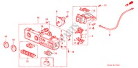 HEIZUNGSREGLER(1) für Honda ACCORD COUPE EX 2 Türen 5 gang-Schaltgetriebe 1994