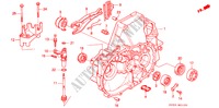 KUPPLUNGSGEHAEUSE für Honda ACCORD COUPE SPECIAL EDITION 2 Türen 5 gang-Schaltgetriebe 1997