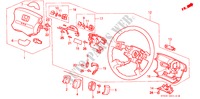 LENKRAD für Honda ACCORD COUPE SPECIAL EDITION 2 Türen 4 gang automatikgetriebe 1997