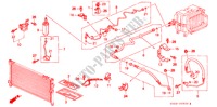 SCHLAEUCHE/LEITUNGEN für Honda ACCORD COUPE DX 2 Türen 5 gang-Schaltgetriebe 1994
