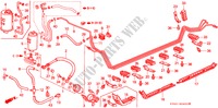 KRAFTSTOFFLEITUNG(1) für Honda ACCORD LX 4 Türen 5 gang-Schaltgetriebe 1994