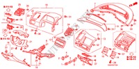 INSTRUMENTENBRETT(FAHRERSEITE) für Honda CIVIC DX 4 Türen 5 gang automatikgetriebe 2007