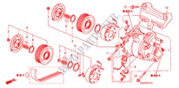 KLIMAANLAGE (KOMPRESSOR) (2.0L) für Honda CIVIC SI     SUMMER TIRE 4 Türen 6 gang-Schaltgetriebe 2008