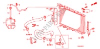 KUEHLERSCHLAUCH/RESERVETANK(2.0L) für Honda CIVIC SI     SUMMER TIRE 4 Türen 6 gang-Schaltgetriebe 2007