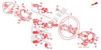 LENKRAD(SRS) (1.8L) für Honda CIVIC EX 4 Türen 5 gang-Schaltgetriebe 2007