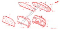 MESSGERAET BAUTEILE(NS) für Honda CIVIC EX 4 Türen 5 gang-Schaltgetriebe 2008