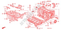 ZYLINDERBLOCK/OELWANNE (2.0L) für Honda CIVIC SI     SUMMER TIRE 4 Türen 6 gang-Schaltgetriebe 2008