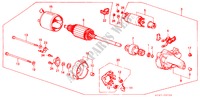 ANLASSER(DENSO)(1) für Honda ACTY TRUCK DX 2 Türen 4 gang-Schaltgetriebe 1983