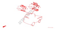 INNENLEUCHTE für Honda ACTY TRUCK DX 2 Türen 5 gang-Schaltgetriebe 1986