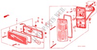 KOMBINATIONSLEUCHTE/SEITENBLINKER für Honda ACTY TRUCK DX 2 Türen 5 gang-Schaltgetriebe 1986