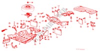 SCHMUTZFAENGER/SPRITZSCHUTZ/ REIFENTRAEGER für Honda ACTY TRUCK DX 2 Türen 5 gang-Schaltgetriebe 1986