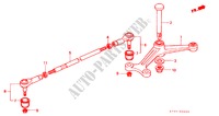 SPURSTANGE/LENKARM für Honda ACTY TRUCK DX 2 Türen 4 gang-Schaltgetriebe 1987