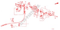 KUPPLUNGSPEDAL/BREMSPEDAL für Honda ACTY VAN DX 5 Türen 4 gang-Schaltgetriebe 1987