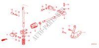 SCHALTARM/SCHALTSTANGE(4MT) für Honda ACTY VAN DX 5 Türen 4 gang-Schaltgetriebe 1986