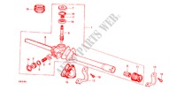 LENKGETRIEBEGEHAEUSE (B,D,F,G,S,W,X) für Honda QUINTET DX 5 Türen 3 gang automatikgetriebe 1982