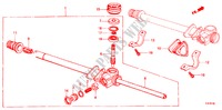LENKGETRIEBEGEHAEUSE(E,T) für Honda QUINTET DX 5 Türen 3 gang automatikgetriebe 1982