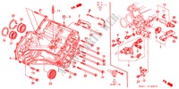 GETRIEBEGEHAEUSE(2) für Honda CIVIC COUPE 1.6ILS 2 Türen 4 gang automatikgetriebe 2000