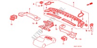 KANAL(LH) für Honda CIVIC COUPE 1.6ISR VTEC 2 Türen 5 gang-Schaltgetriebe 1996