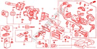 KOMBISCHALTER(RH) für Honda CIVIC COUPE 1.6ISR VTEC 2 Türen 5 gang-Schaltgetriebe 1997