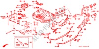 KRAFTSTOFFTANK für Honda CIVIC COUPE 1.6ISR VTEC 2 Türen 5 gang-Schaltgetriebe 1996
