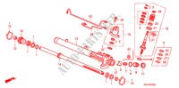 SERVOLENKGETRIEBE BAUTEILE(LH) für Honda CIVIC COUPE 1.6ISR VTEC 2 Türen 5 gang-Schaltgetriebe 1996