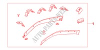 T}RWINDABWEISER SATZ 2 TEILIG für Honda CIVIC COUPE 1.6VTI 2 Türen 5 gang-Schaltgetriebe 2000