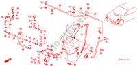 WINDSCHUTZSCHEIBENWASCHER(1) für Honda CIVIC COUPE 1.6ISR VTEC 2 Türen 5 gang-Schaltgetriebe 1998