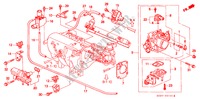 DROSSELKLAPPENGEHAEUSE(SOHC VTEC) für Honda CIVIC 1.5ILS 3 Türen 4 gang automatikgetriebe 1998