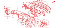 INSTRUMENTENBRETT(LH) für Honda CIVIC 1.4I 3 Türen 5 gang-Schaltgetriebe 1999