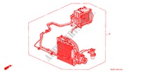 KLIMAANLAGE (SATZ) für Honda CIVIC 1.5ILS 3 Türen 5 gang-Schaltgetriebe 1999
