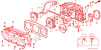 KOMBIINSTRUMENT (BAUTEILE) für Honda CIVIC 1.4I 3 Türen 5 gang-Schaltgetriebe 1999