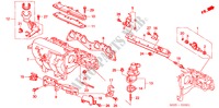 ANSAUGKRUEMMER (SOHC VTEC) für Honda CIVIC 1.5I 3 Türen 5 gang-Schaltgetriebe 2000