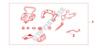 CD WECHSLEREINBAUSATZ F.08A6 166 420 für Honda CIVIC 1.5I 3 Türen 5 gang-Schaltgetriebe 2000