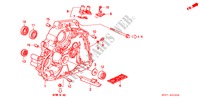DREHMOMENTWANDLERGEHAEUSE für Honda CIVIC 1.4I 3 Türen 4 gang automatikgetriebe 2000