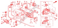 DROSSELKLAPPENGEHAEUSE(SOHC VTEC) für Honda CIVIC 1.5I 3 Türen 4 gang automatikgetriebe 2000