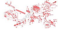 INSTRUMENTENBRETT(RH) für Honda CIVIC 1.6VTI 3 Türen 5 gang-Schaltgetriebe 2000