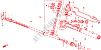 SERVOLENKGETRIEBE BAUTEILE(RH) für Honda CIVIC 1.6IES 3 Türen vollautomatische 2000