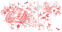 GETRIEBEGEHAEUSE(2) für Honda CIVIC 1.6ISR 4 Türen 4 gang automatikgetriebe 2000