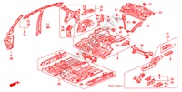 INNENBLECHE für Honda CIVIC 1.6VTI 4 Türen 5 gang-Schaltgetriebe 1999