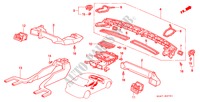 KANAL(RH) für Honda CIVIC 1.4I 4 Türen 4 gang automatikgetriebe 1997