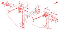 REGLER(2) für Honda CIVIC 1.6ISR 4 Türen 4 gang automatikgetriebe 2000
