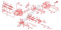 SERVOGEHAEUSE(1) für Honda CIVIC 1.4IS 4 Türen 4 gang automatikgetriebe 2000